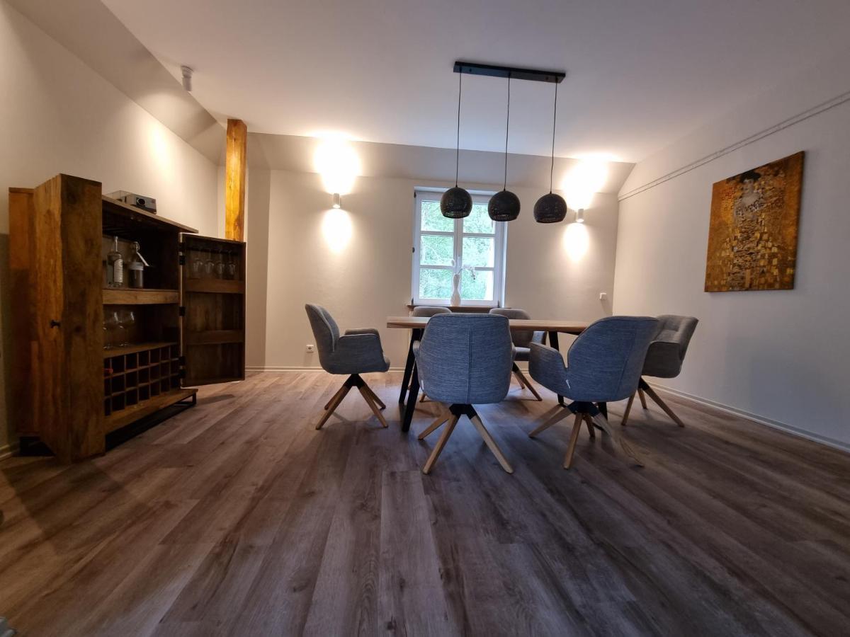 5 Sterne Bahnhoftraum, Appartement "Waldliebe" 133Qm, Grosse Terrasse 70Qm, Qr Code Scannen Fuer Virtuellen Rundgang, Premium Ausstattung ブラウンフェルス エクステリア 写真