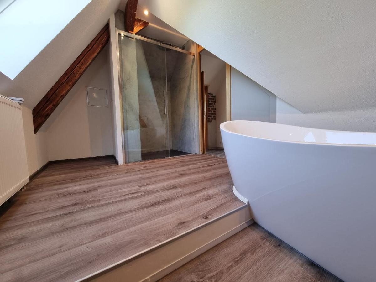 5 Sterne Bahnhoftraum, Appartement "Waldliebe" 133Qm, Grosse Terrasse 70Qm, Qr Code Scannen Fuer Virtuellen Rundgang, Premium Ausstattung ブラウンフェルス エクステリア 写真